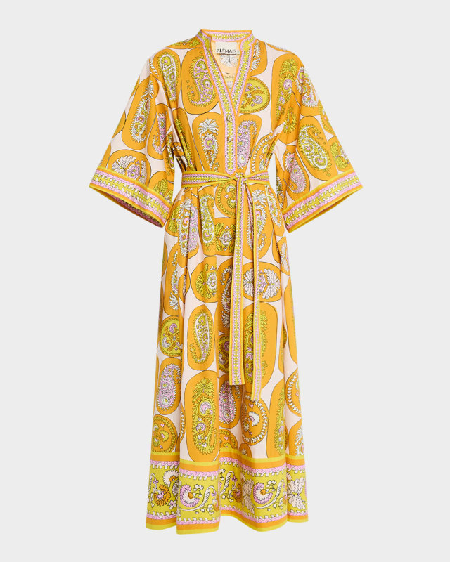Diana Belted Midi Dress